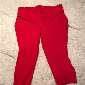 Lululemon Athletica Bold Red Leggings